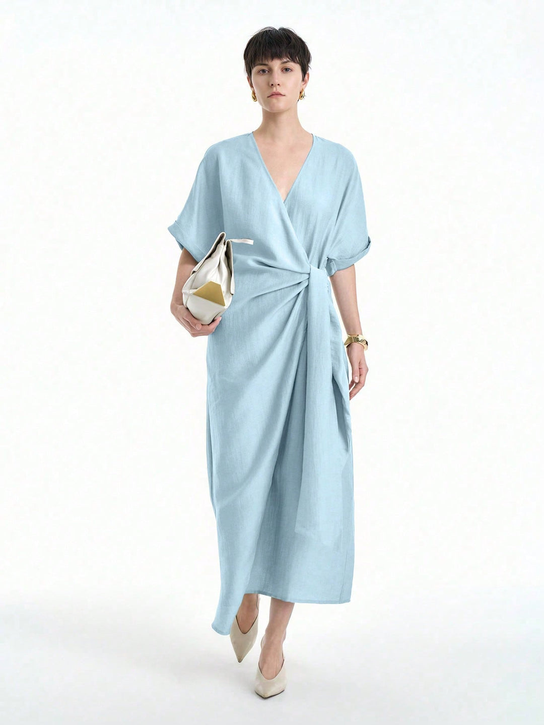 Rochie maxi SHEIN, albastru