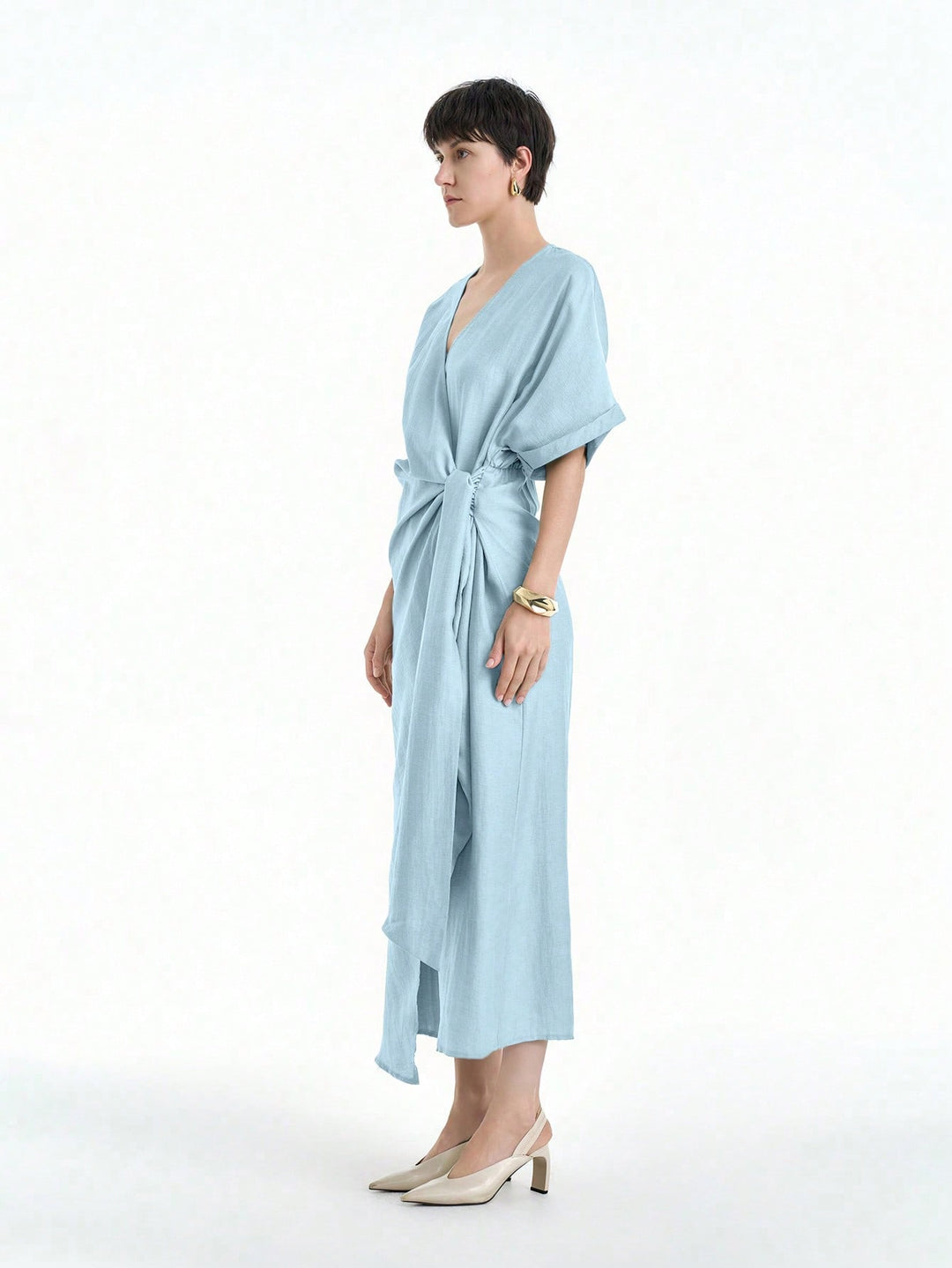 Rochie maxi SHEIN, albastru