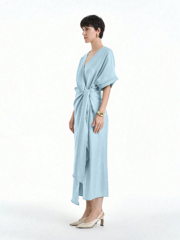 Rochie maxi SHEIN, albastru