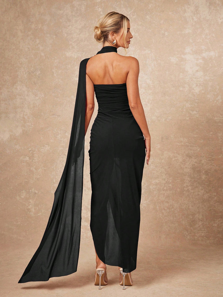 Rochie maxi SHEIN, negru