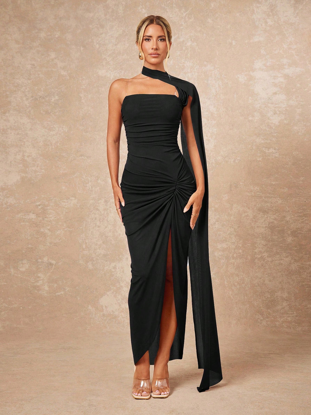 Rochie maxi SHEIN, negru