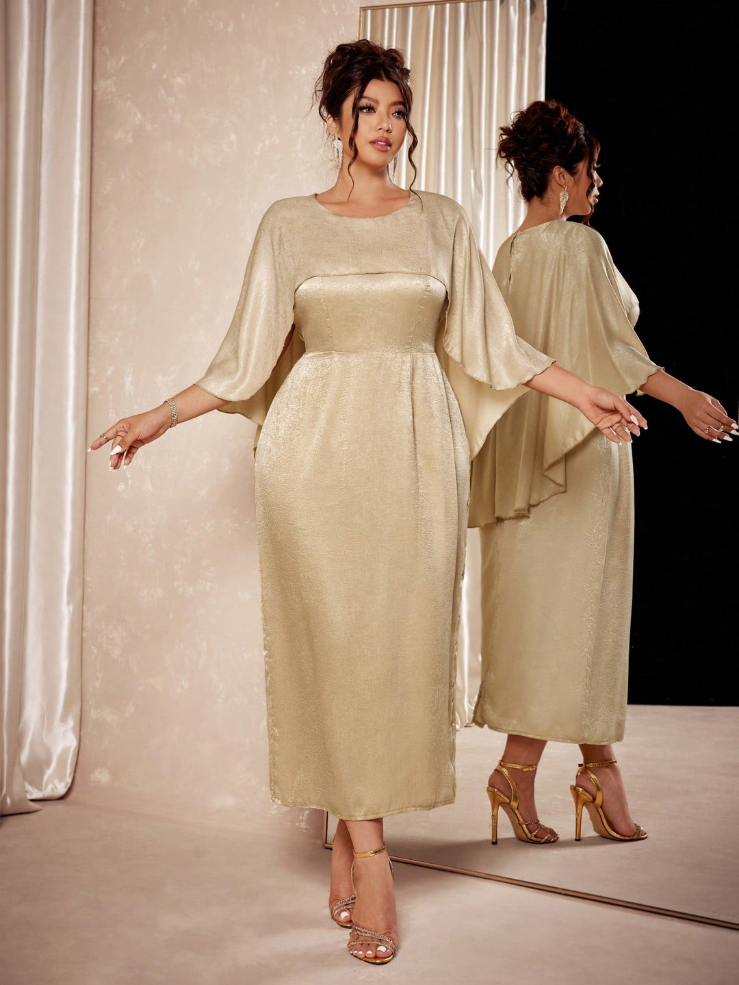 Rochie SHEIN, auriu