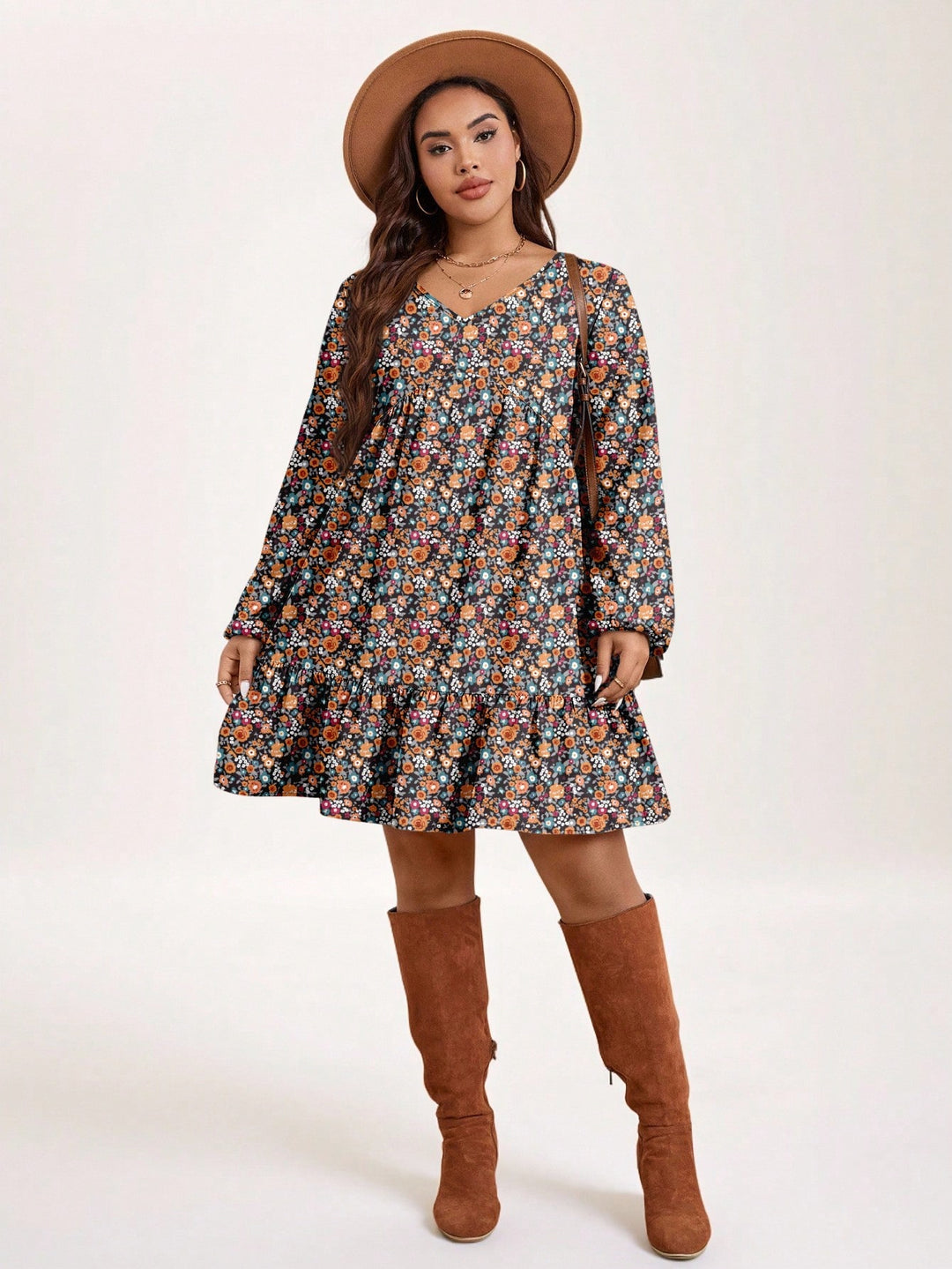 Rochie SHEIN, mix culori