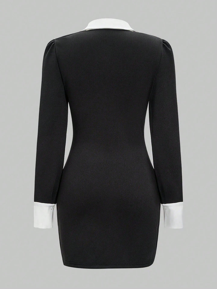 Rochie scurtă SHEIN, negru