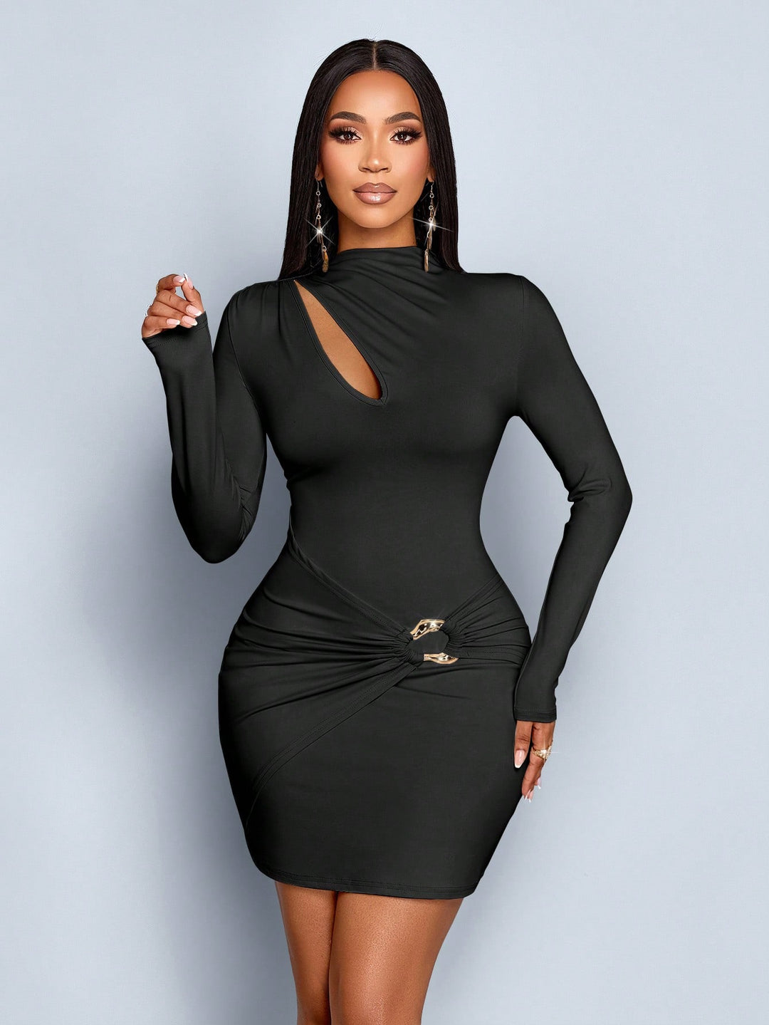 Rochie mini SHEIN, negru