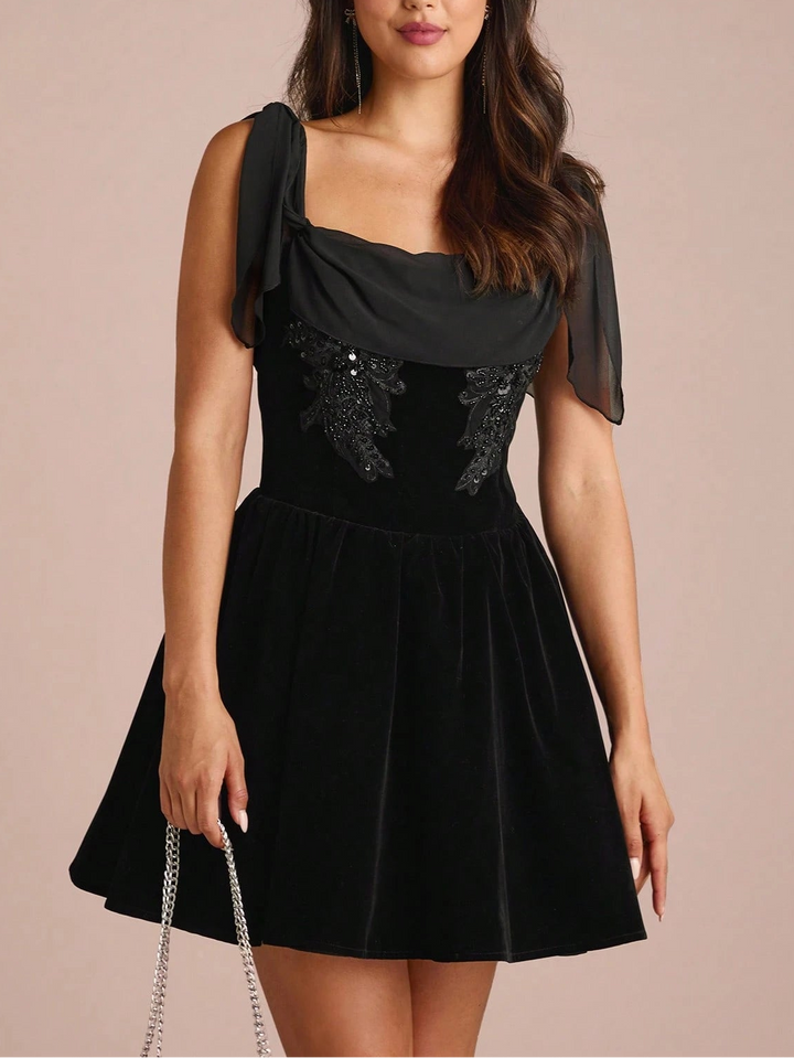 SHEIN miniruha, fekete