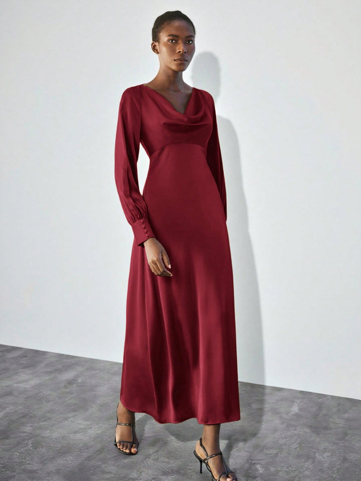 SHEIN Bordó Maxi Ruha