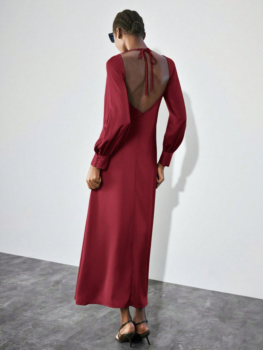 SHEIN Bordó Maxi Ruha