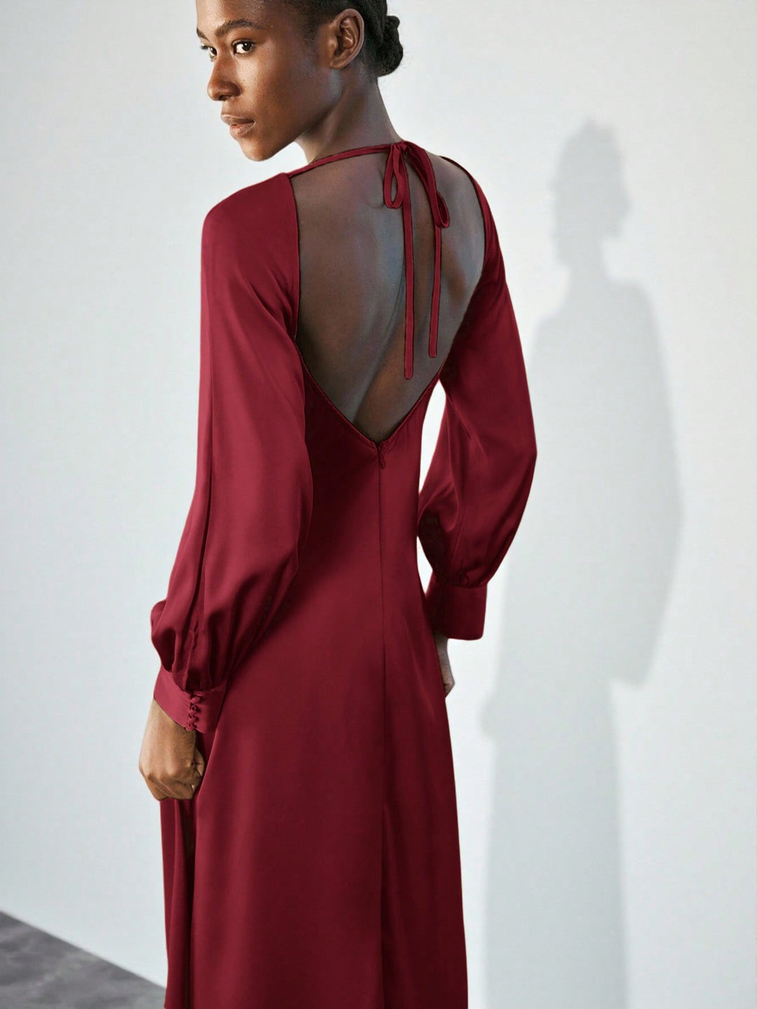 SHEIN Bordó Maxi Ruha