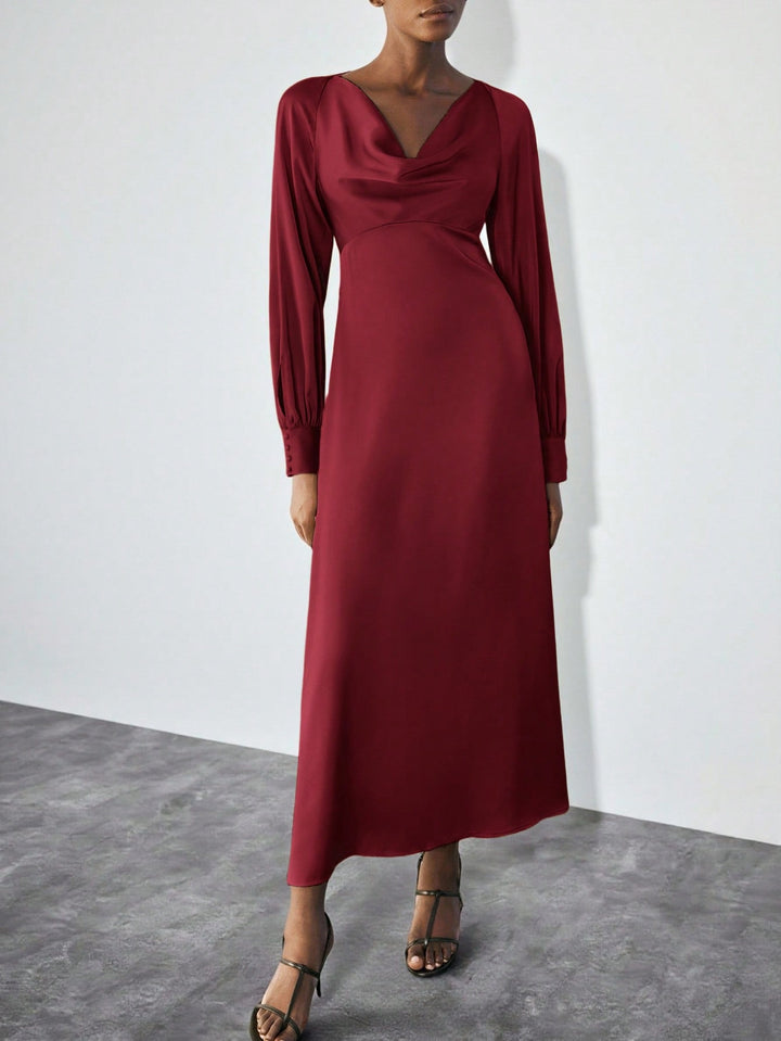 SHEIN Bordó Maxi Ruha