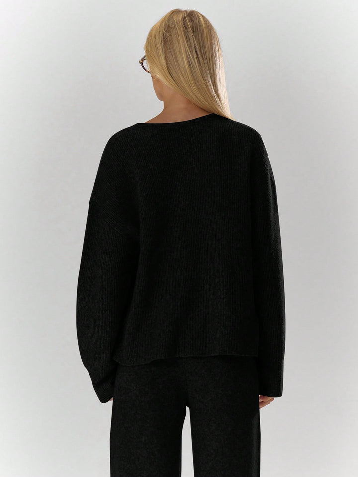 Cardigan SHEIN, negru