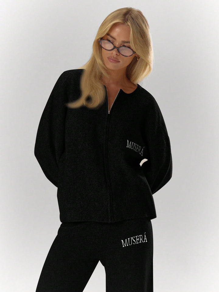 Cardigan SHEIN, negru