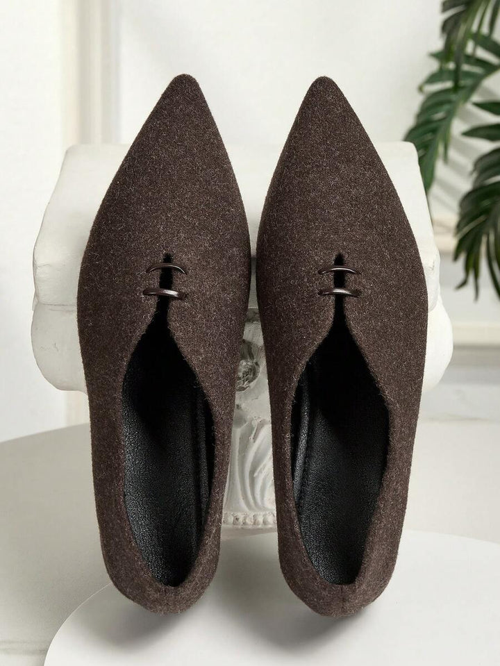 Pantofi SHEIN, maro