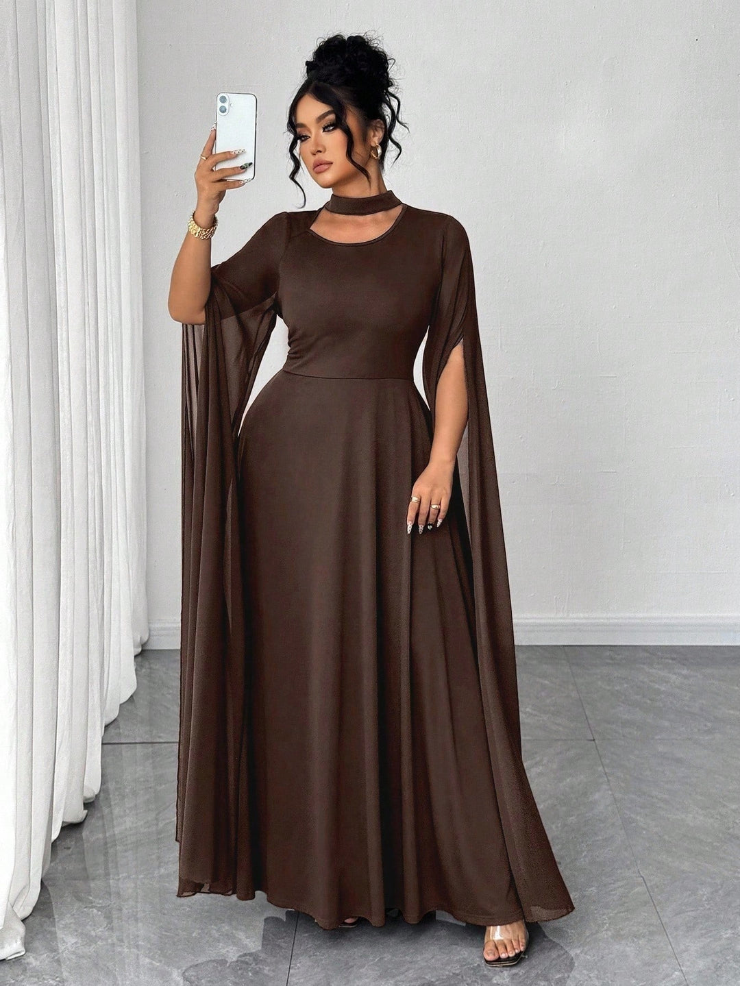 Rochie SHEIN, maro