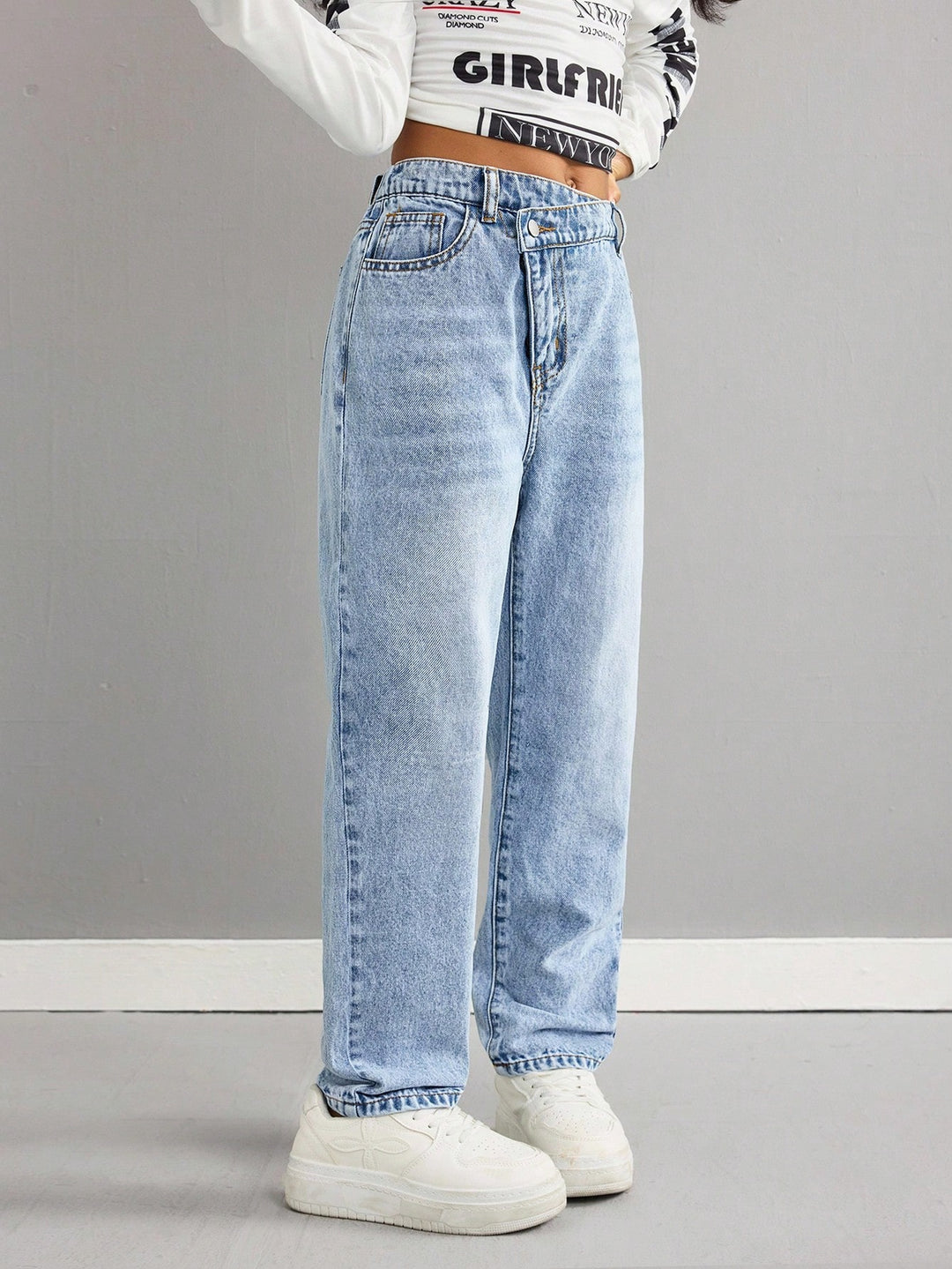 Jeans Shein, kék