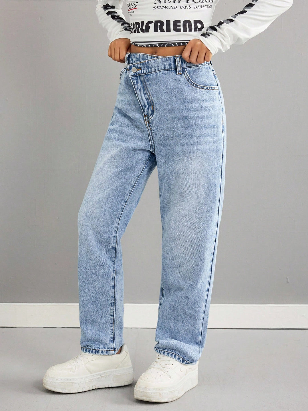 Jeans Shein, kék