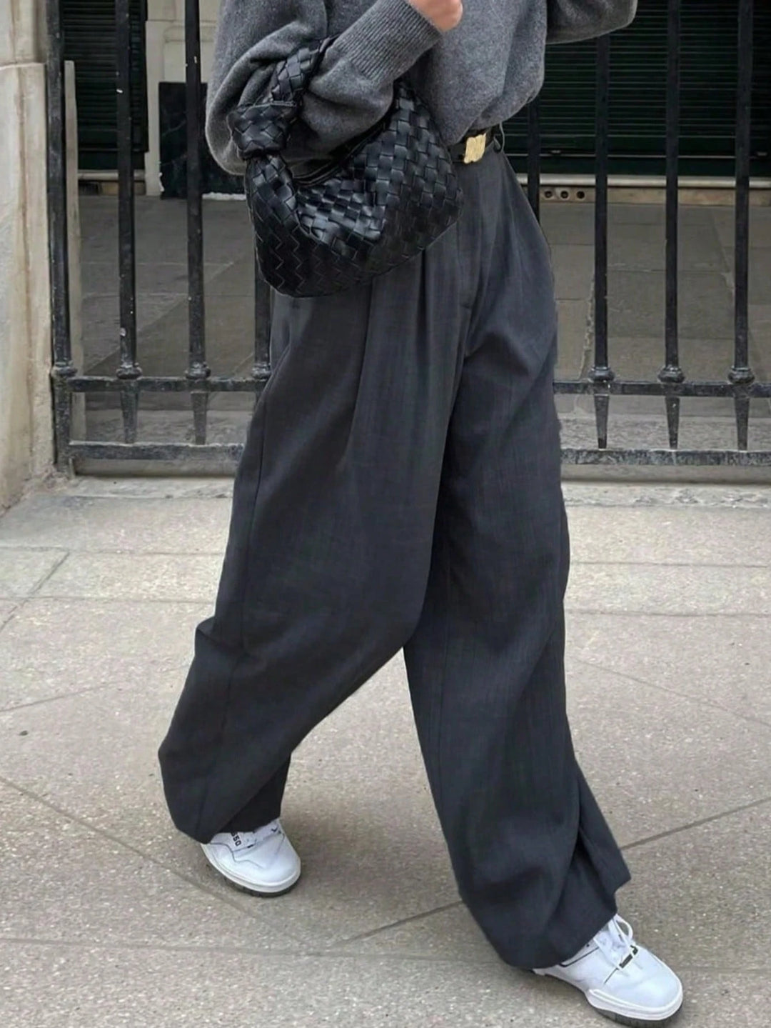 Pantaloni SHEIN, gri