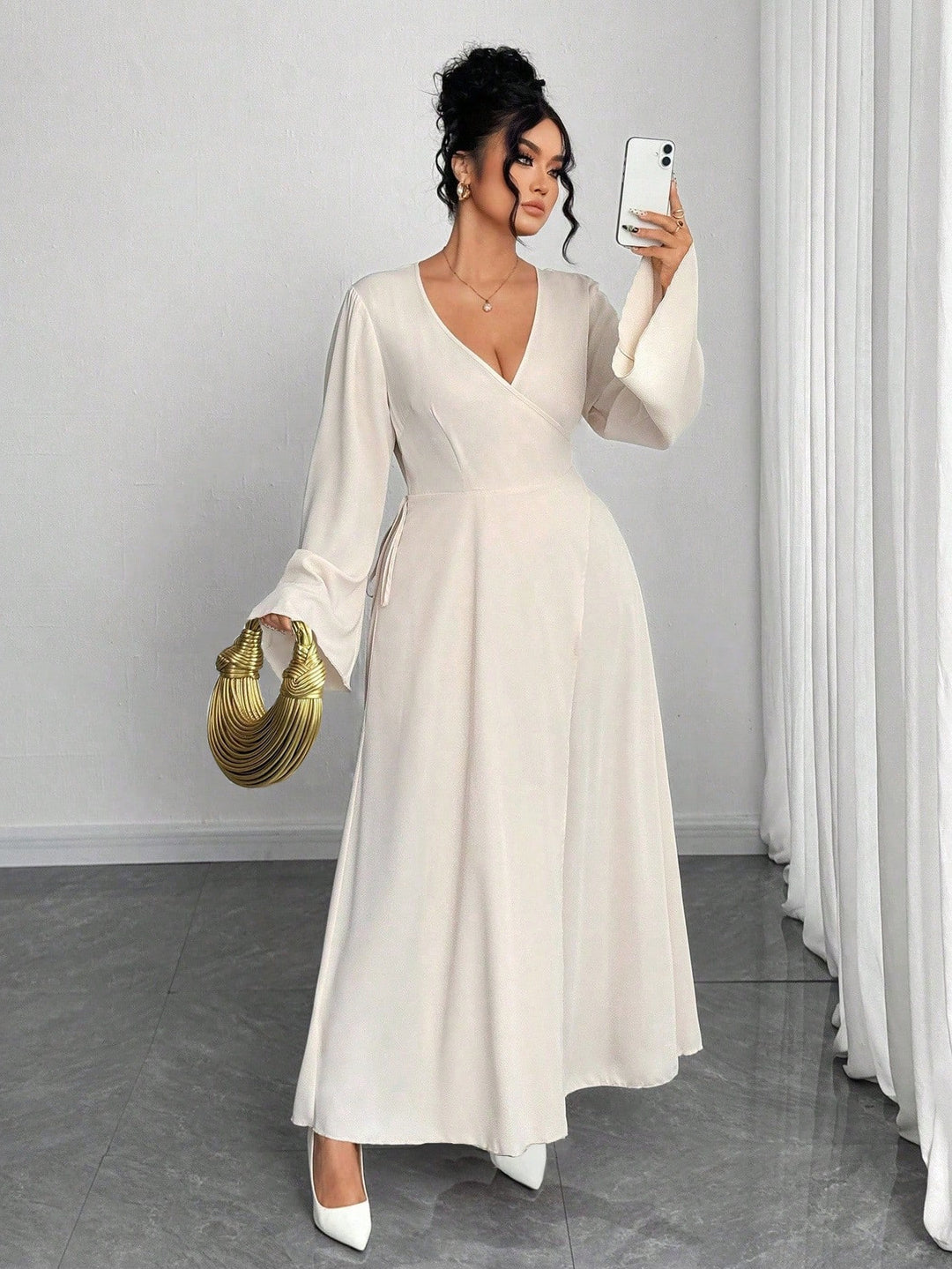 Rochie SHEIN, bej