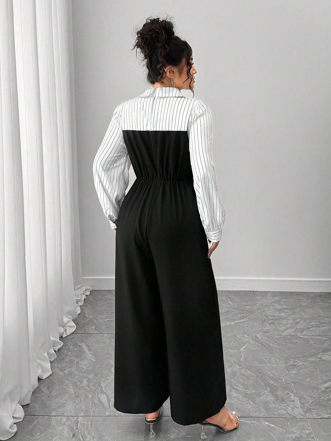 Shein Curve+ Salopeta, vegyes színek