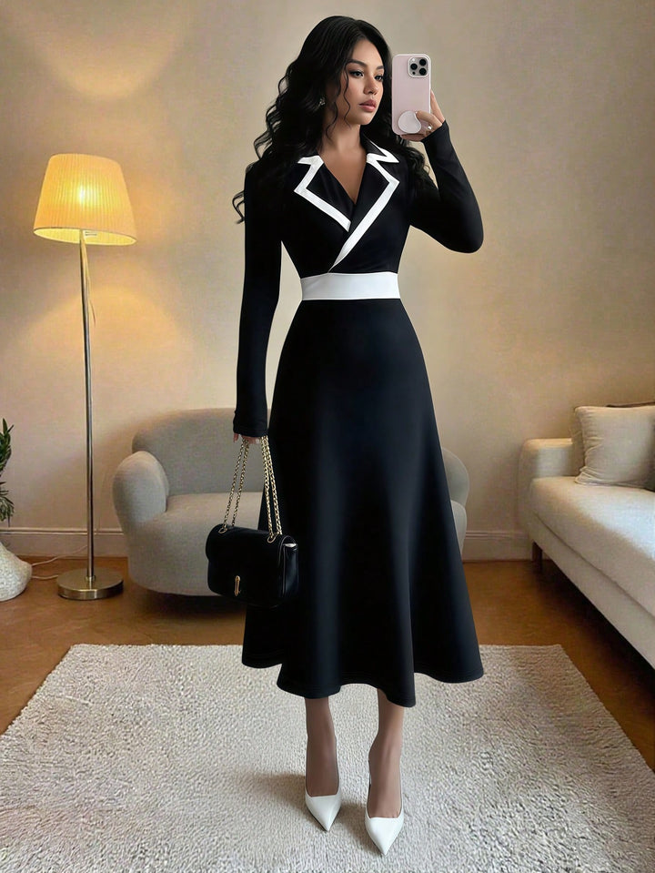 Rochie midi SHEIN, negru
