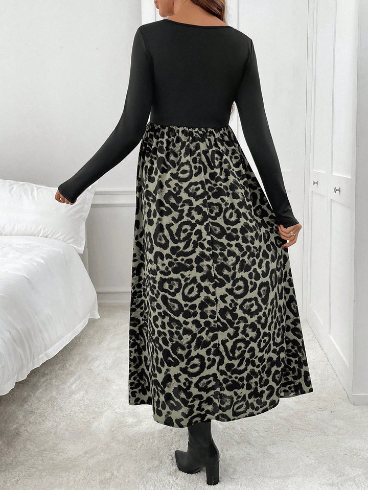 Rochie maxi SHEIN, mix culori