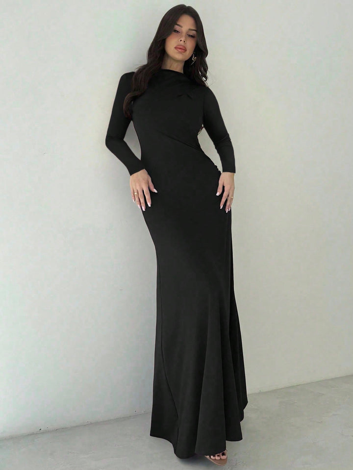 Rochie maxi SHEIN, negru