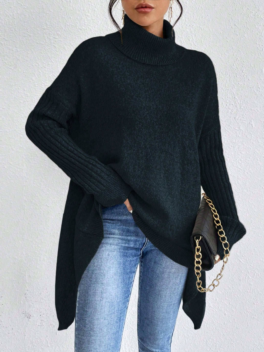 Pulover SHEIN, verde