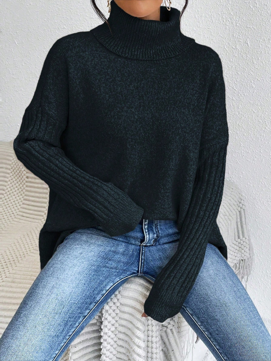 Pulover SHEIN, verde