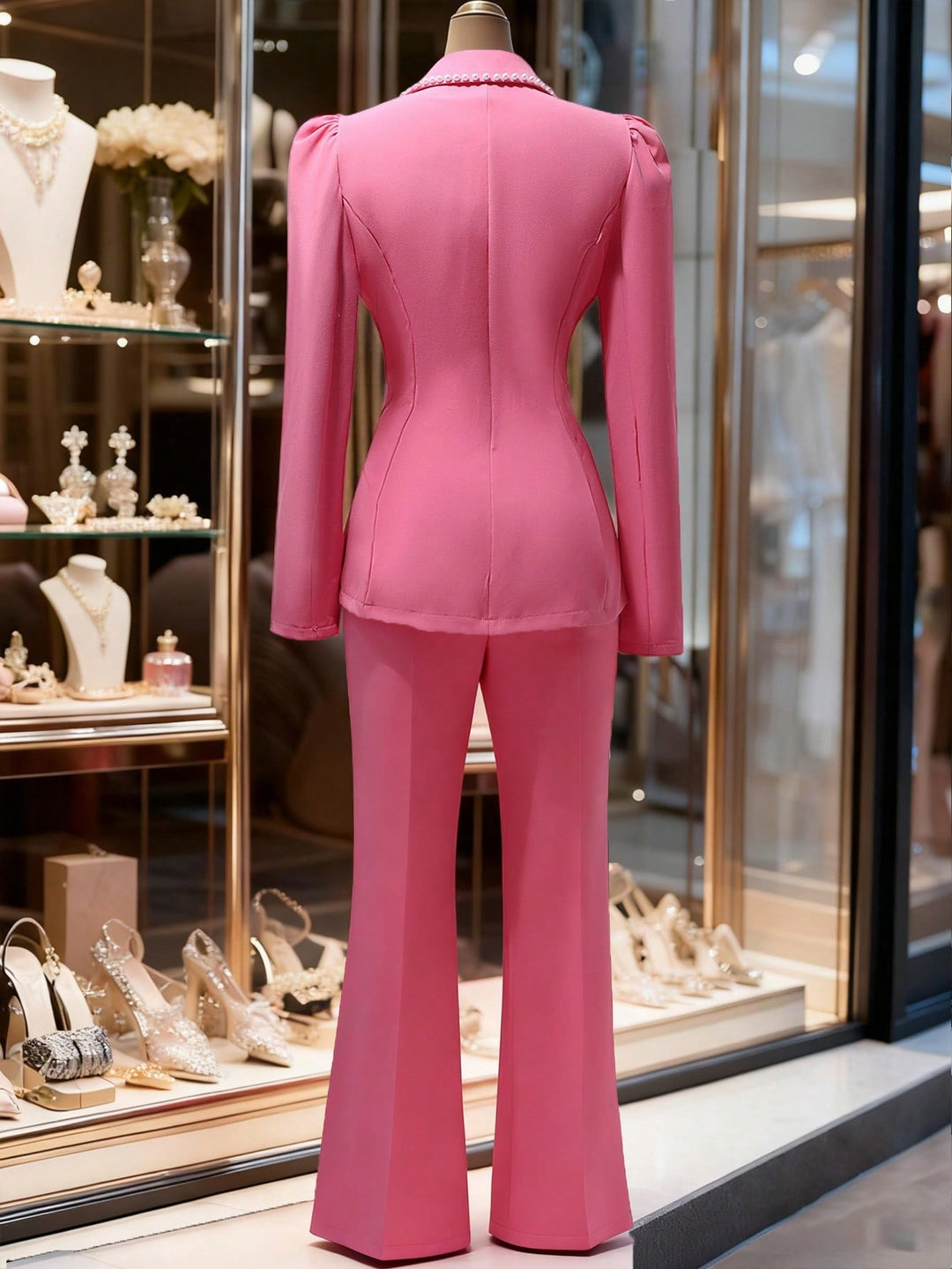 Costum SHEIN, roz