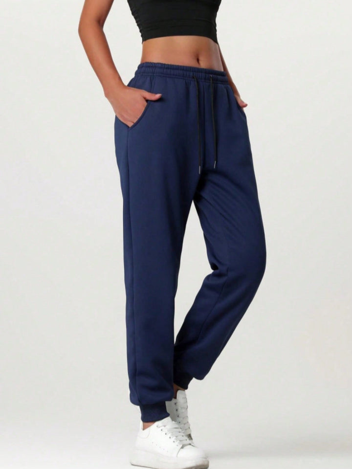 Pantaloni SHEIN, albastru