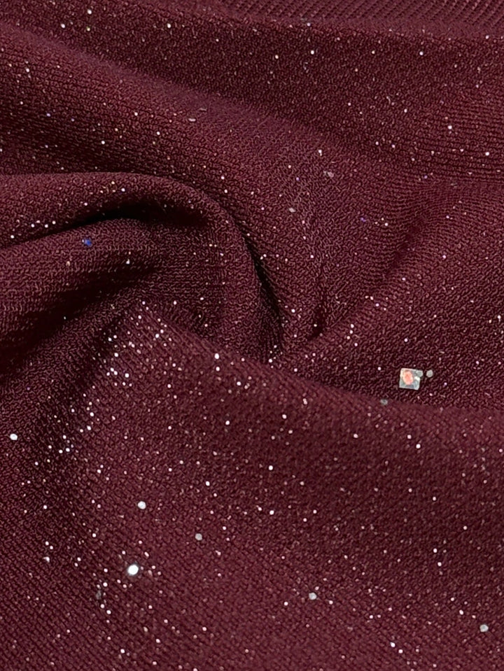 SHEIN maxi ruha, bordó
