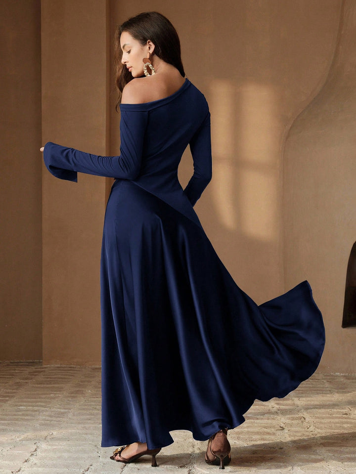 Rochie maxi SHEIN, albastru