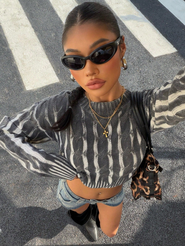 Pulover SHEIN, negru