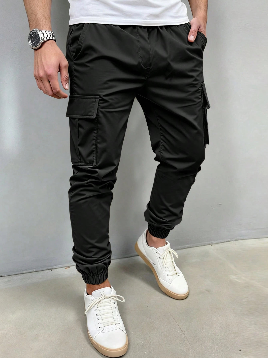Pantaloni SHEIN, negru