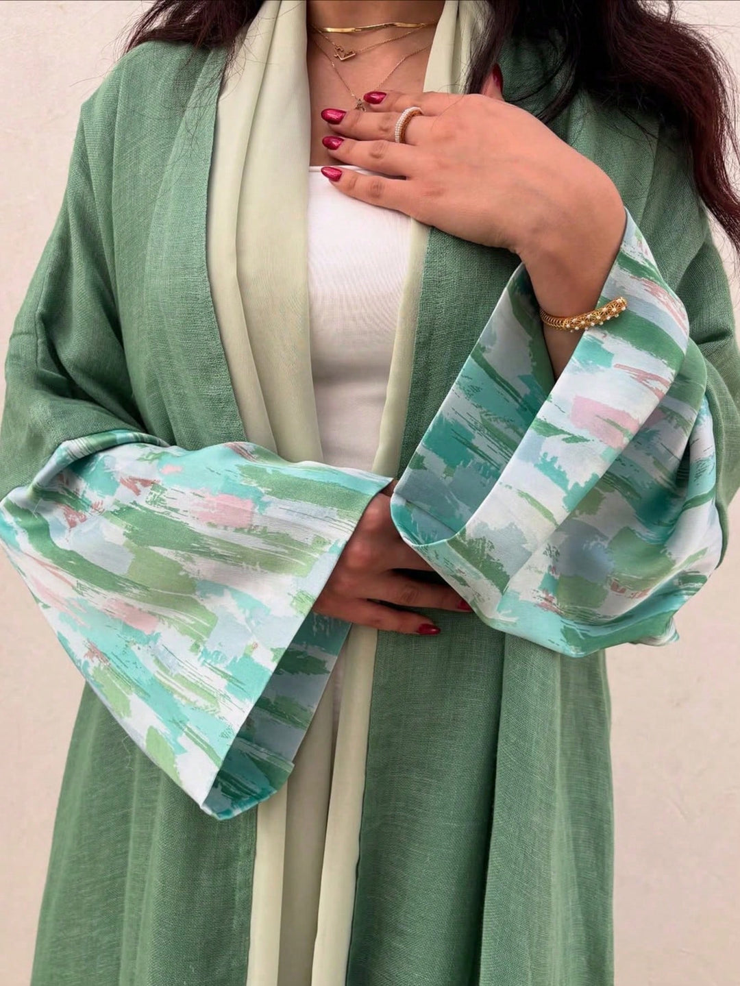 Cardigan SHEIN, verde