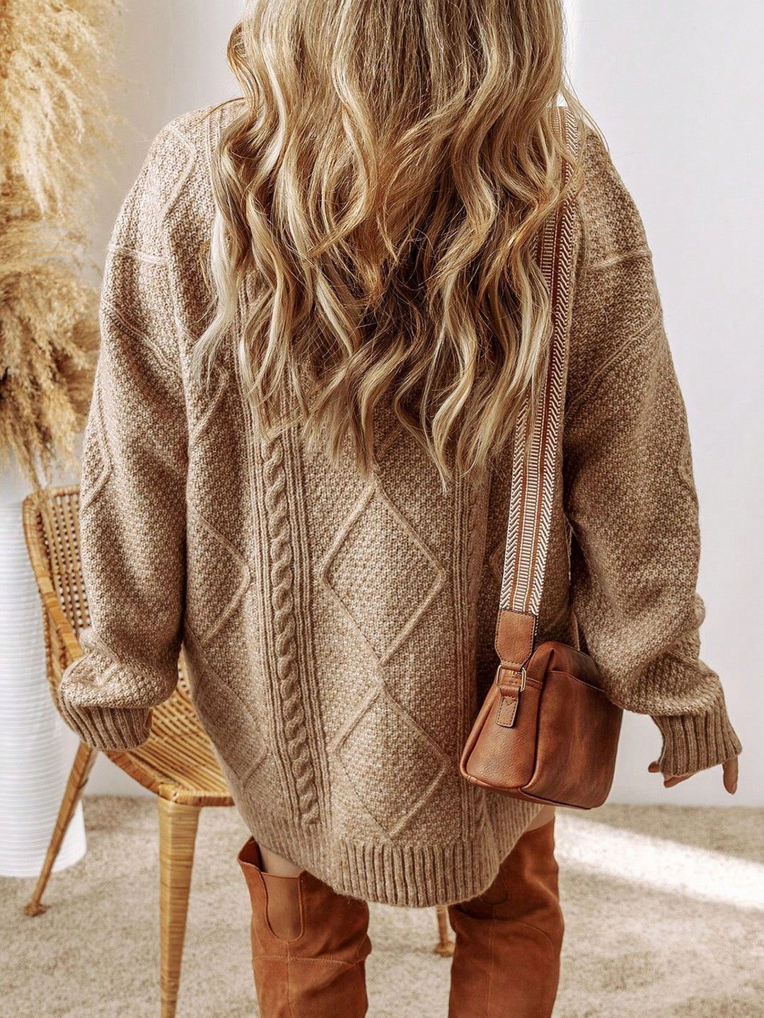 SHEIN ruha, khaki