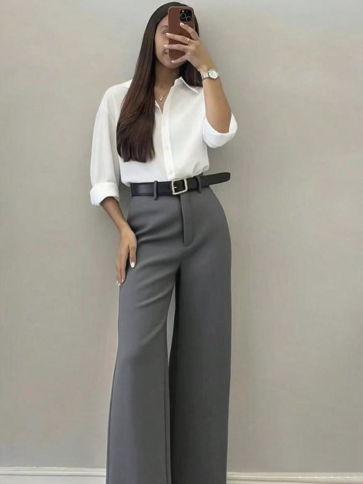Pantaloni SHEIN, gri