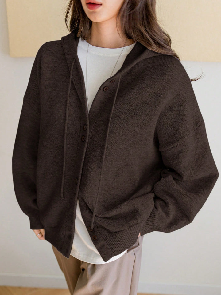 Cardigan SHEIN, maro