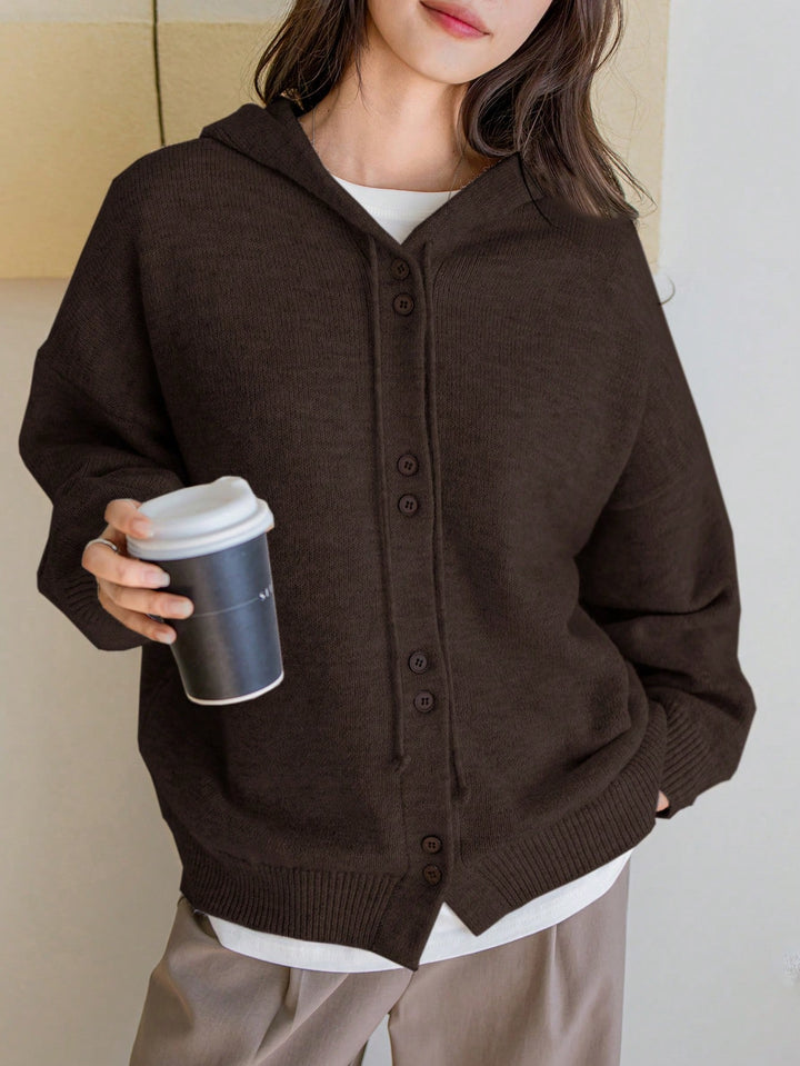 Cardigan SHEIN, maro