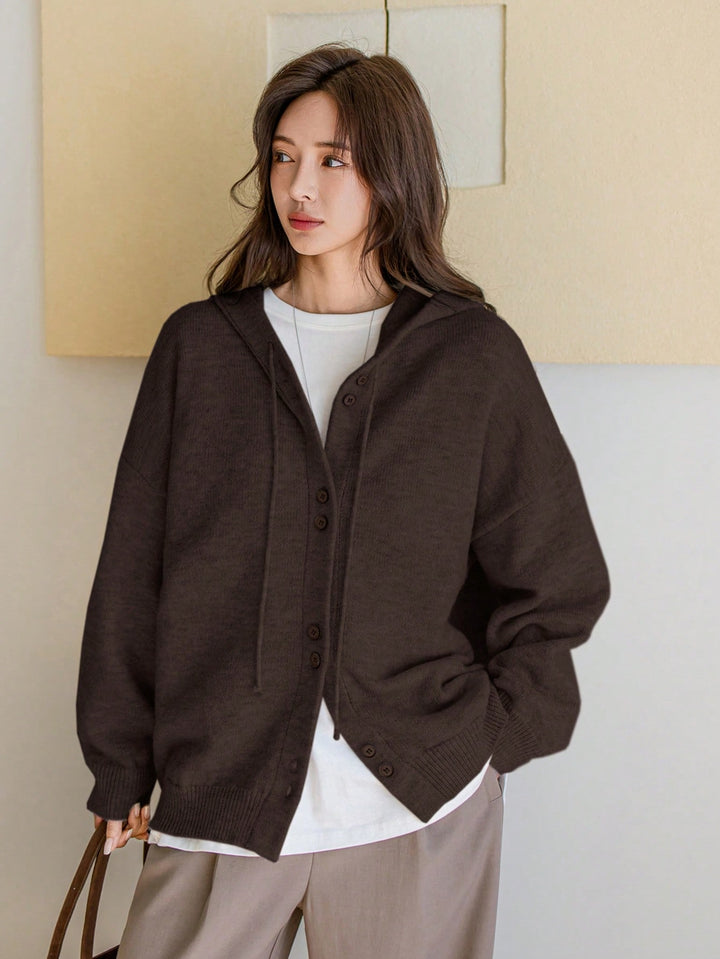 Cardigan SHEIN, maro