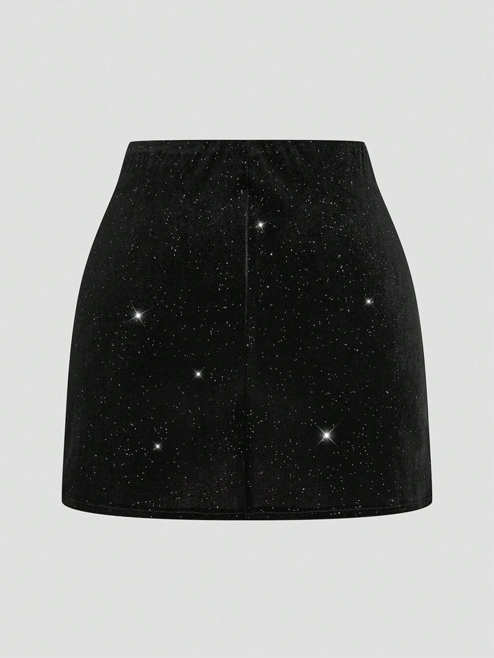 Fustă maxi SHEIN, negru