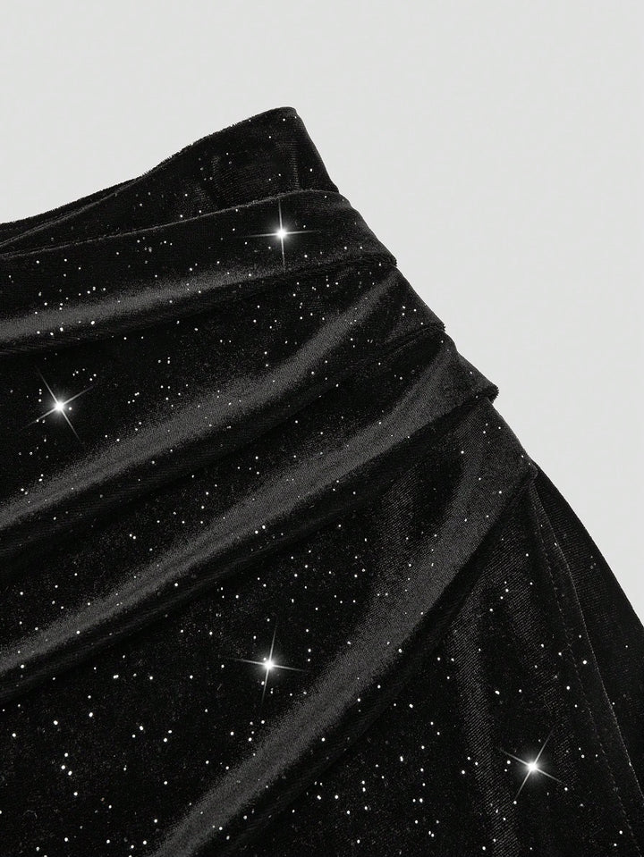 Fustă maxi SHEIN, negru