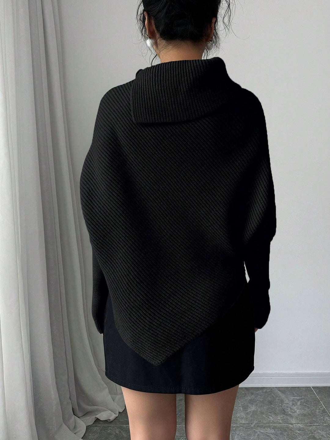 Pulover SHEIN, negru
