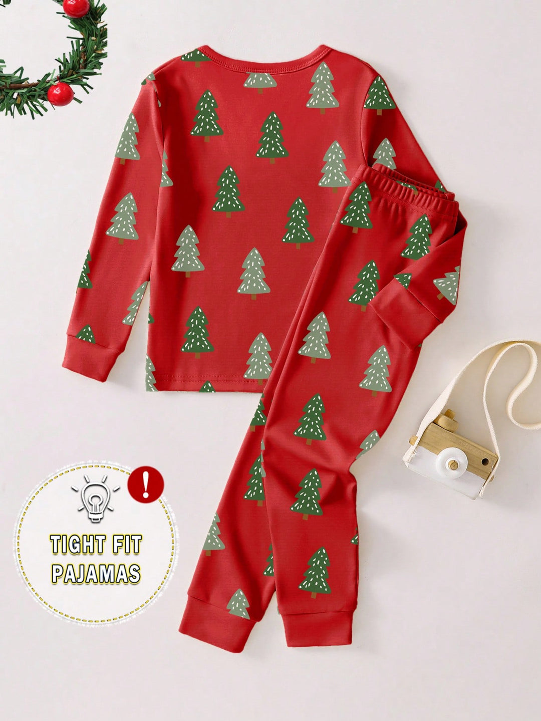 Pijama SHEIN, roșu