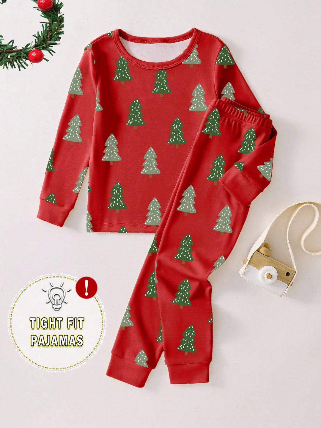 Pijama SHEIN, roșu