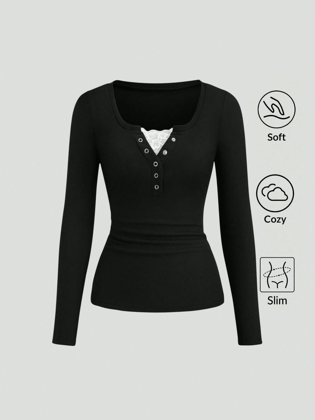 Tricou SHEIN, negru