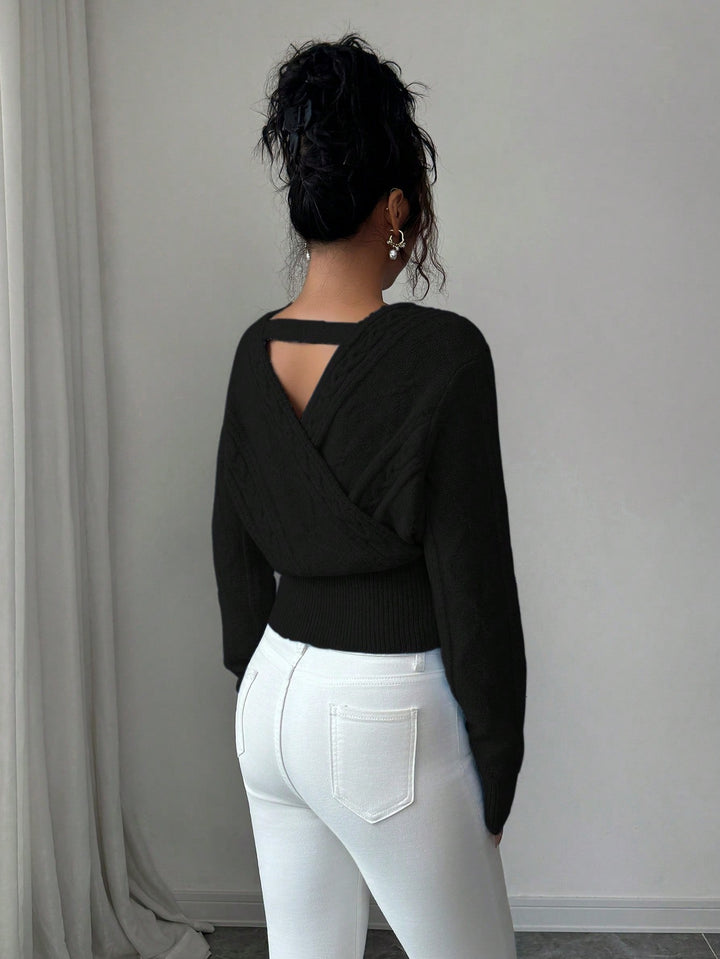 Pulover SHEIN, negru