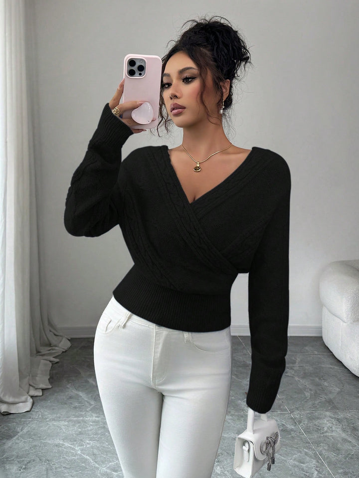 Pulover SHEIN, negru