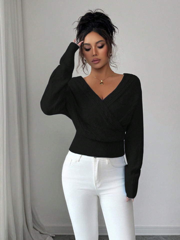 Pulover SHEIN, negru