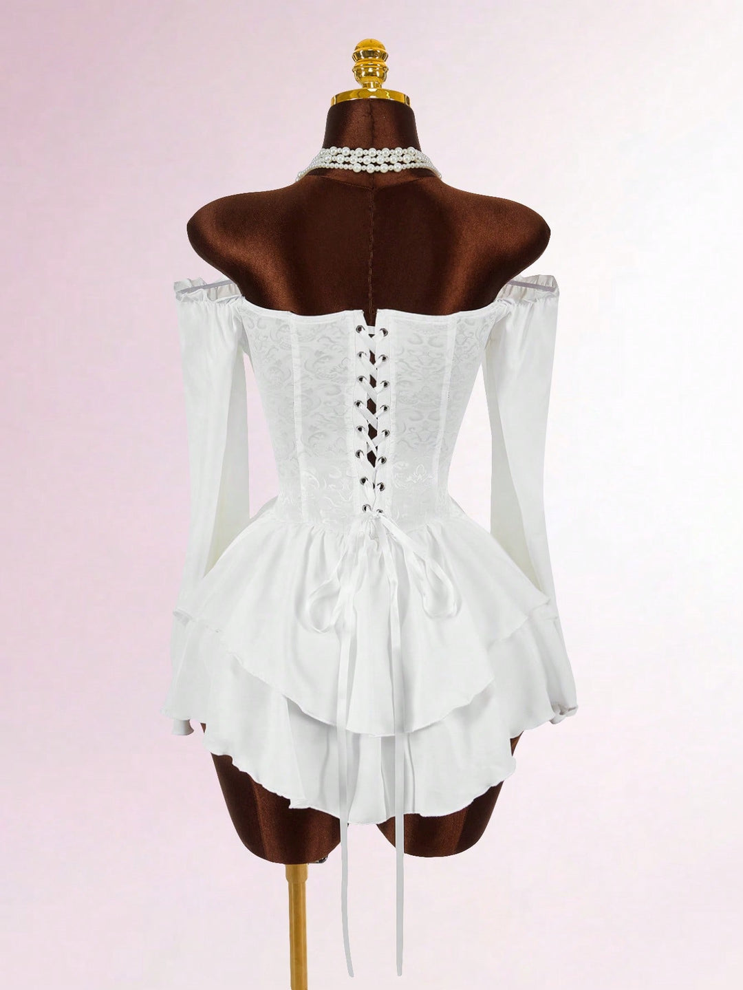 Rochie mini SHEIN, alb